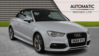 Audi A3 2.0 TDI S line Convertible 2dr Diesel S Tronic Euro 6 (s/s) (150