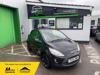 Ford Ka 1.2 Zetec Black Edition Hatchback 3dr Petrol Manual Euro 6 (s/s)