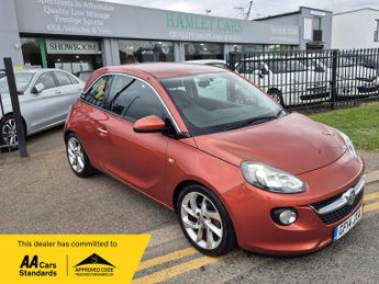 Vauxhall ADAM 1.4 16v JAM Hatchback 3dr Petrol Manual Euro 5 (87 ps)