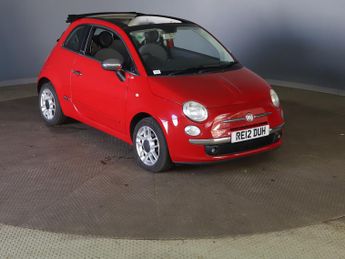 Fiat 500 1.2 Lounge Convertible 2dr Petrol Manual Euro 5 (69 bhp)