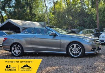 Mercedes E Class 3.0 E350 CDI V6 BlueEfficiency Sport Cabriolet G-Tronic Euro 5 2