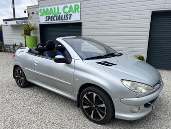 Peugeot 206 CC 1.6 S Convertible 2dr Petrol Manual (166 g/km, 110 bhp)