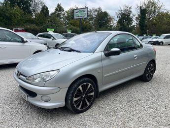Peugeot 206 CC 1.6 S Convertible 2dr Petrol Manual (166 g/km, 110 bhp)