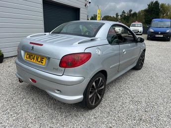 Peugeot 206 CC 1.6 S Convertible 2dr Petrol Manual (166 g/km, 110 bhp)