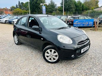 Nissan Micra 1.2 12V Acenta Hatchback 5dr Petrol Manual Euro 5 (80 ps)