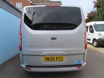 Ford Tourneo Custom 2.0 320 EcoBlue Titanium Minibus 9 SEAT AUTO AIR CON ALLOYS CRUI