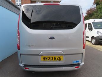 Ford Tourneo Custom 2.0 320 EcoBlue Titanium Minibus 9 SEAT AUTO AIR CON ALLOYS CRUI
