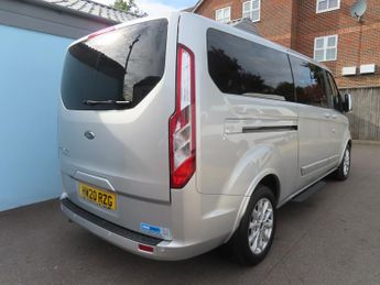 Ford Tourneo Custom 2.0 320 EcoBlue Titanium Minibus 9 SEAT AUTO AIR CON ALLOYS CRUI