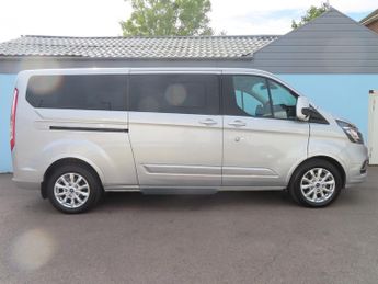 Ford Tourneo Custom 2.0 320 EcoBlue Titanium Minibus 9 SEAT AUTO AIR CON ALLOYS CRUI