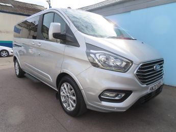 Ford Tourneo Custom 2.0 320 EcoBlue Titanium Minibus 9 SEAT AUTO AIR CON ALLOYS CRUI