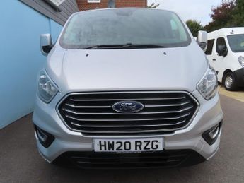 Ford Tourneo Custom 2.0 320 EcoBlue Titanium Minibus 9 SEAT AUTO AIR CON ALLOYS CRUI