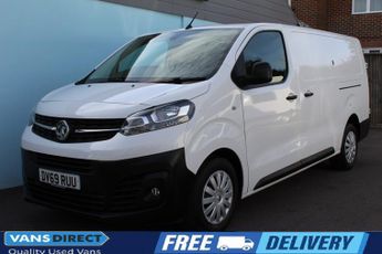 Vauxhall Vivaro 1.5 Turbo D 2900 Dynamic Panel Van 6dr Diesel Manual SAT NAV AIR