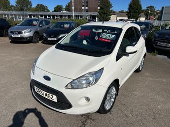 Ford Ka 1.2 Zetec Hatchback 3dr Petrol Manual Euro 5 (s/s) (69 ps)
