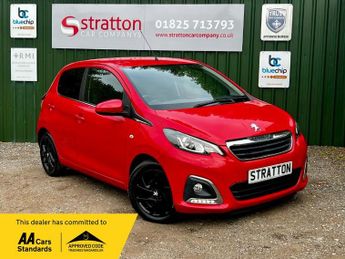 Peugeot 108 1.2 PureTech Allure Hatchback 5dr Petrol Manual Euro 6 (82 ps)