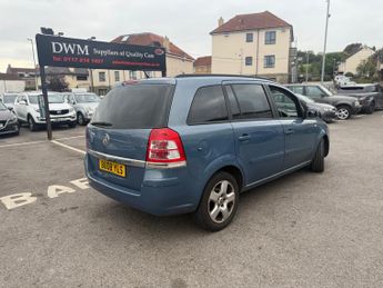 Vauxhall Zafira 1.6 Exclusiv MPV 5dr Petrol Manual Euro 4 (105 ps)