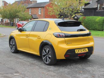 Peugeot e-208 50kWh GT Premium Hatchback 5dr Electric Auto (7kW Charger) (136 