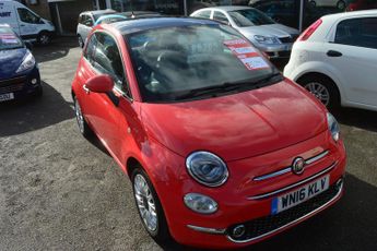 Fiat 500 1.2 Lounge Hatchback 3dr Petrol Manual Euro 6 (s/s) (69 bhp)