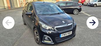 Peugeot 108 1.2 VTi PureTech Allure Hatchback 5dr Petrol Manual Euro 5 (82 p