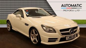 Mercedes SLK 1.8 SLK200 BlueEfficiency AMG Sport Convertible 2dr Petrol G-Tro