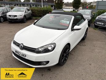 Volkswagen Golf TDi 2.0 TDI BlueMotion Tech GT Cabriolet 2dr Diesel Manual Euro 5 (s