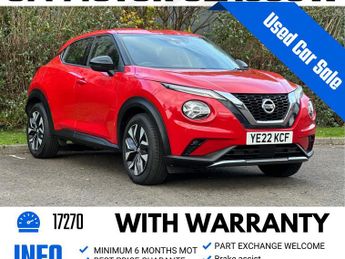 Nissan Juke 1.0 DIG-T Acenta SUV 5dr Petrol Manual Euro 6 (s/s) (117 ps)