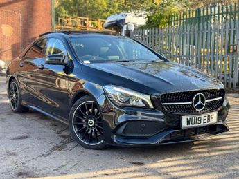 Mercedes-Benz CLA Class 2.1 CLA220d AMG Line Night Edition (Plus) Coupe 4dr Diesel 7G-DC