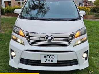 Toyota Vellfire GOLDEN EYES 2-2.4L PETROL-ULEZ/CAZ PASS-FREE 15MONTHS GOLD WARRA