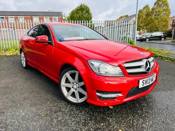 Mercedes C Class 2.1 C220 CDI BlueEfficiency AMG Sport Coupe 2dr Diesel G-Tronic+