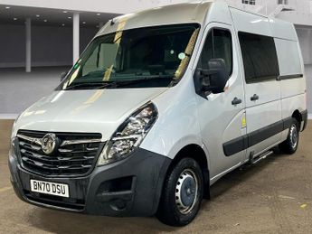 Vauxhall Movano 2.3 CDTi 3500 BiTurbo Edition Crew Van 5dr Diesel Manual FWD L2