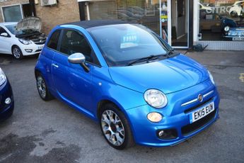 Fiat 500 1.2 S Convertible 2dr Petrol Manual Euro 6 (s/s) (69 bhp)