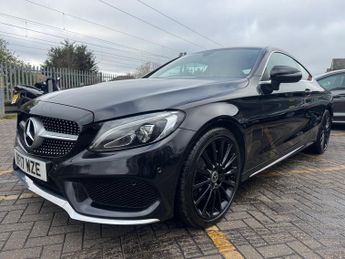 Mercedes-Benz C Class 2.1 C220d AMG Line Coupe 2dr Diesel G-Tronic+ Euro 6 (s/s) (170 