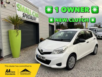Toyota Yaris 1.0 VVT-i T2 Hatchback 5dr Petrol Manual Euro 5 (69 ps)
