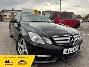 Mercedes E Class 2.1 E250 CDI BlueEfficiency Sport Coupe 2dr Diesel G-Tronic+ Eur