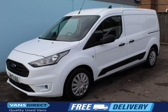 Ford Transit Connect 230 TREND 1.5 TDCI 120 5 SEAT CREW AIR CON COLOUR CODED BUMPERS 