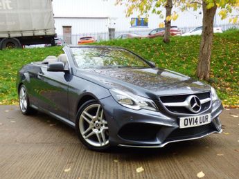 Mercedes E Class 2.1 E220 CDI AMG Sport Cabriolet G-Tronic+ Euro 5 (s/s) 2dr