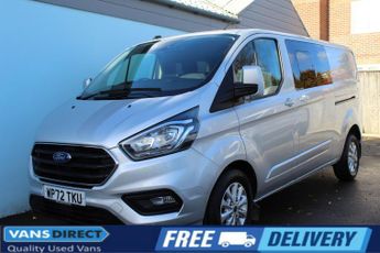 Ford Transit Custom 2.0 320 EcoBlue Limited Crew Van Double Cab 5dr Diesel Auto 6 SE