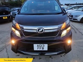 Toyota Vellfire 3.5L-V6-GOLDEN EYES EDITION-DUAL SUNROOF-UPGRADED CAR-ULEZ/CAZ P