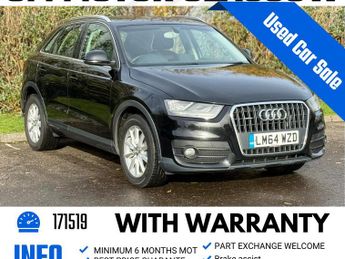 Audi Q3 2.0 TDI SE SUV 5dr Diesel Manual quattro Euro 5 (s/s) (177 ps)