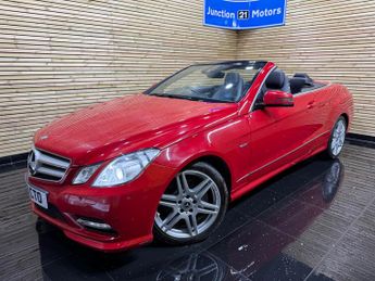 Mercedes E Class 2.1 E250 CDI BlueEfficiency Sport Edition 125 Cabriolet 2dr Dies