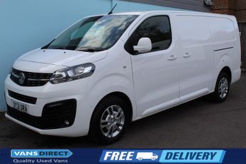 Vauxhall Vivaro 2900 SPORTIVE 1.5 BLUEHDI 100 SAT NAV AIR CON CRUISE CONTROL L2 
