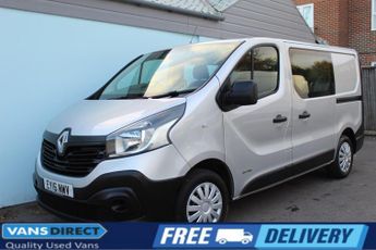 Renault Trafic 1.6 dCi 27 Business Crew Van Double Cab 5dr Diesel Manual 6 SEAT