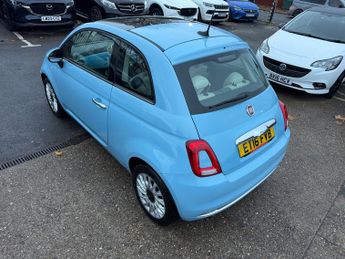 Fiat 500 1.2 Lounge Hatchback 3dr Petrol Dualogic Euro 6 (s/s) (69 bhp)