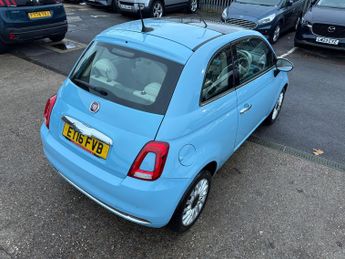 Fiat 500 1.2 Lounge Hatchback 3dr Petrol Dualogic Euro 6 (s/s) (69 bhp)