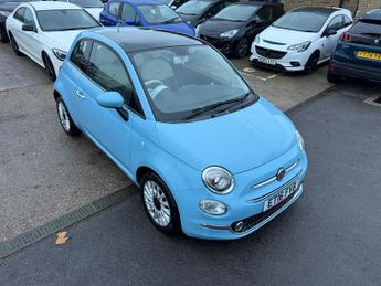 Fiat 500 1.2 Lounge Hatchback 3dr Petrol Dualogic Euro 6 (s/s) (69 bhp)