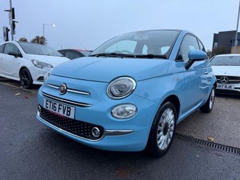 Fiat 500 1.2 Lounge Hatchback 3dr Petrol Dualogic Euro 6 (s/s) (69 bhp)