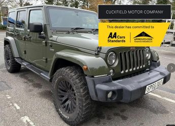 Jeep Wrangler 3.6 V6 75th Anniversary SUV 4dr Petrol Auto 4WD Euro 6 (280 bhp)