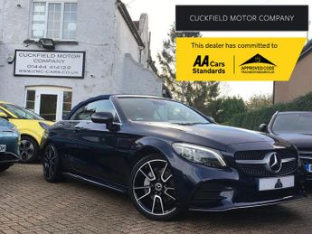 Mercedes C Class 1.5 C200 MHEV AMG Line (Premium) Cabriolet 2dr Petrol G-Tronic+ 