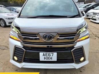 Toyota Vellfire 2.5L PETROL-GOLDEN EYES-30 SERIES-ULEZ/CAZ PASS-FREE 42MONTHS GO
