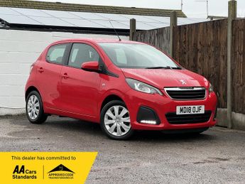 Peugeot 108 1.0 Active Hatchback 5dr Petrol Manual Euro 6 (72 ps)