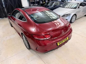 Mercedes-Benz C Class 2.0 C300 AMG Line (Premium Plus) Coupe 2dr Petrol G-Tronic+ Euro
